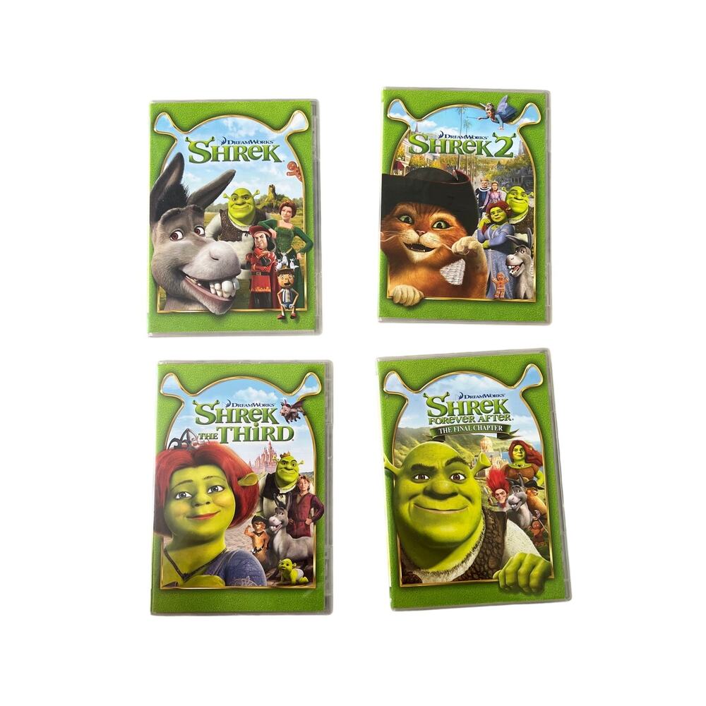 Shrek: The Whole Story The Complete 4 Movie Collection DVD Box Set DreamWorks - Picture 2 of 13
